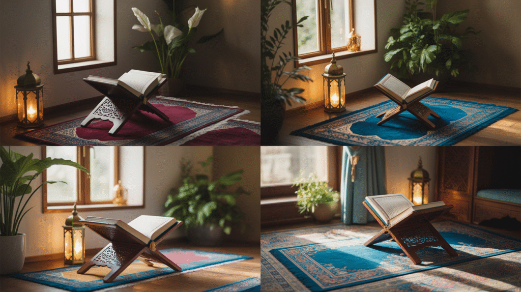 a pinterest style collage of four serene MvAj4FZkQ3mhxI807vzRDw OjpHSJuFRnWKhXq 2 OmJw