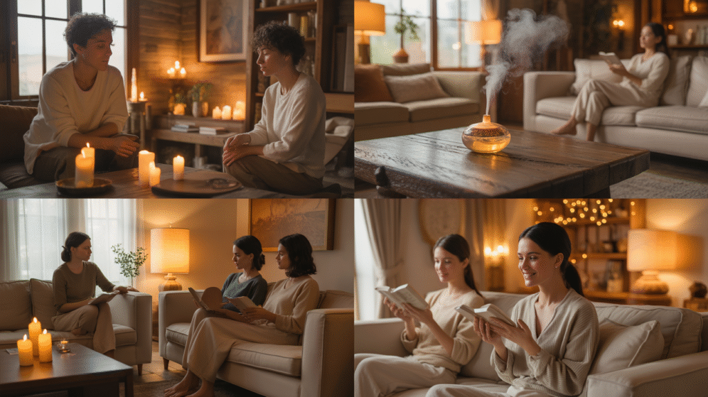 a pinterest style collage of four softly LSUcPzAkTgedMhlWT5fepQ z54nzYyYT7io2pDmV9 PcA 1