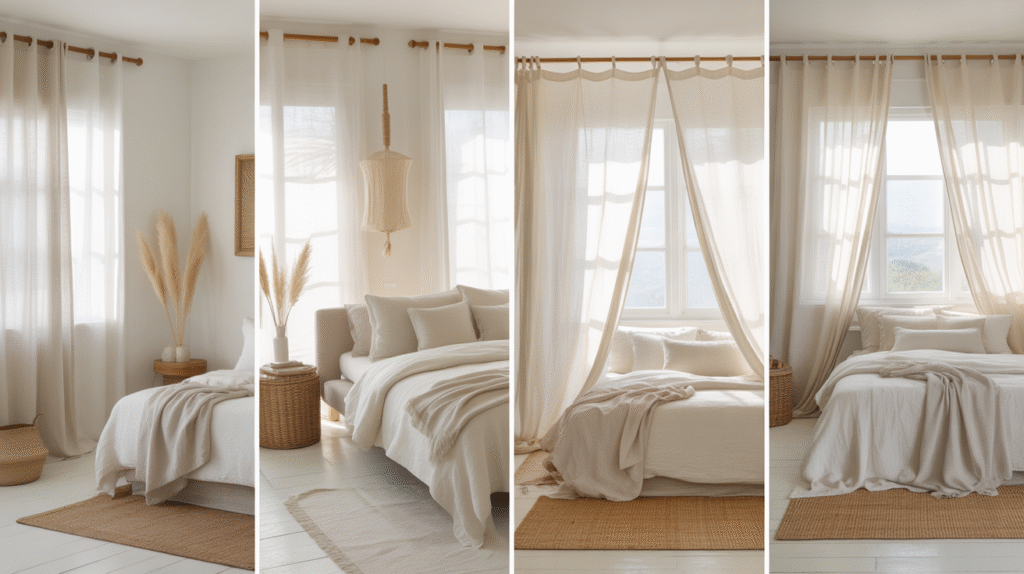 a bright airy bedroom featuring four dis k1qe5MewQbuhC930yhj4AQ A27 GC5hSsaD7 EzVOxmpA
