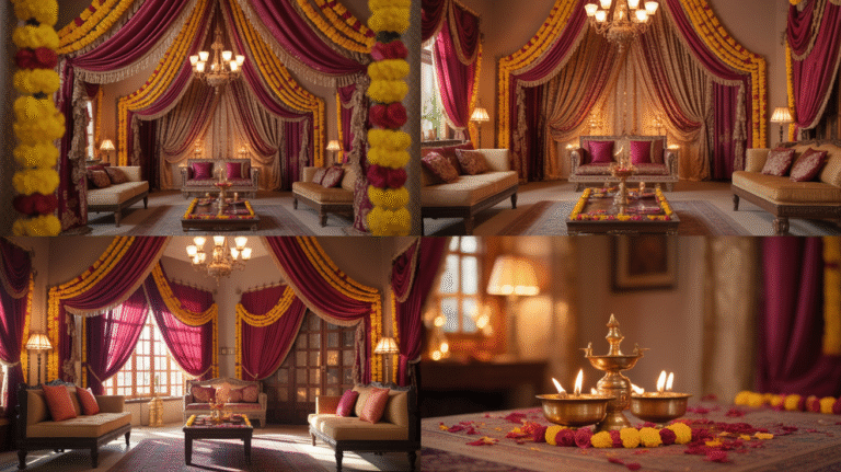 10 Easy Indian Wedding Home Decor for Indian Wedding