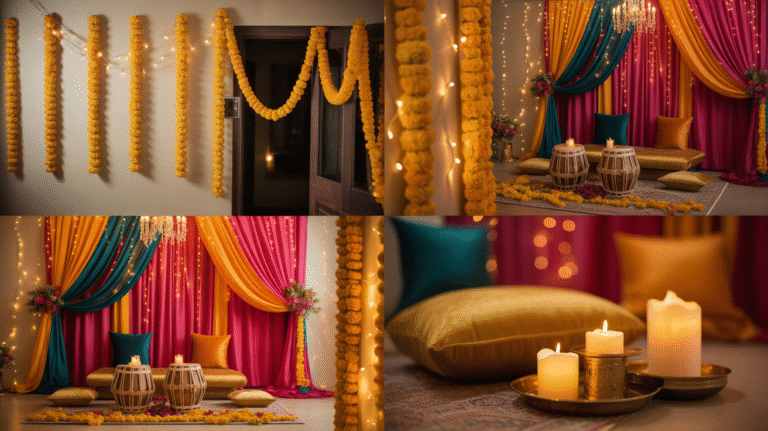 10 Easy Home Decor for Dholki