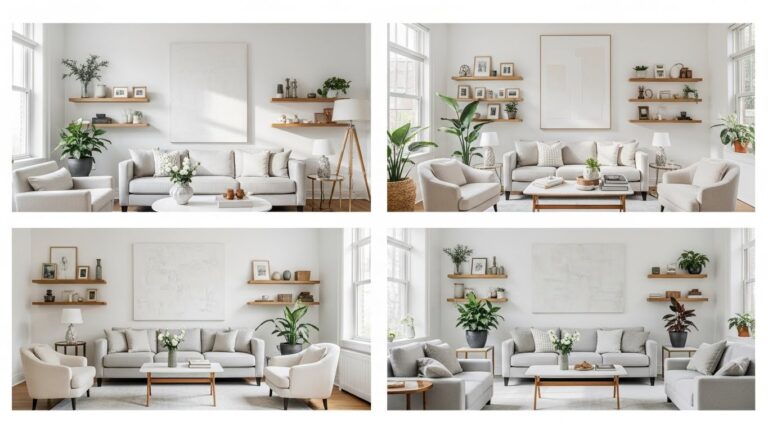 10 Easy White Wall Wonders: Transform Your Home Effortlessly