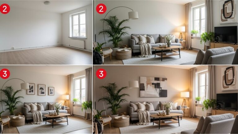 10 Easy Empty to Elegant: Transform Your Home Effortlessly